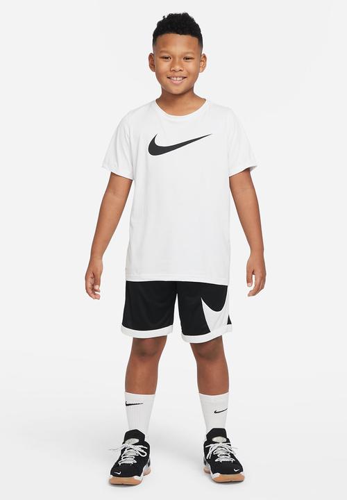 Nike - B nk df hbr basketball short- black & white