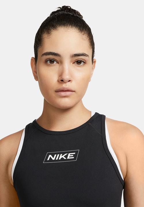 Nike - W np df crp gx tank - black
