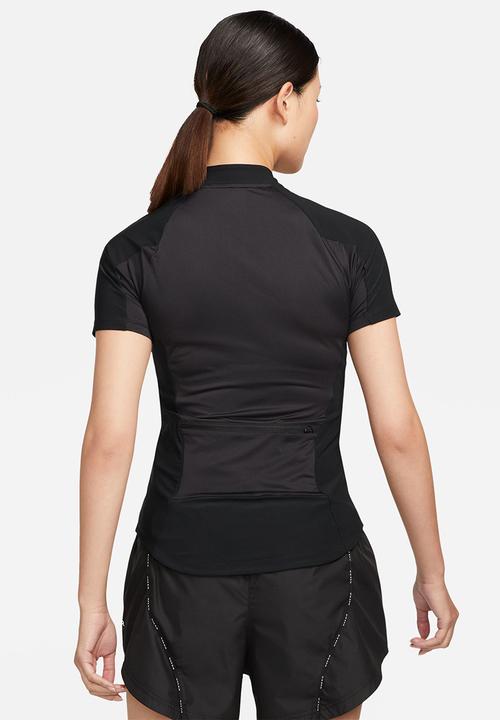Nike - W nk df air ss hz top - black