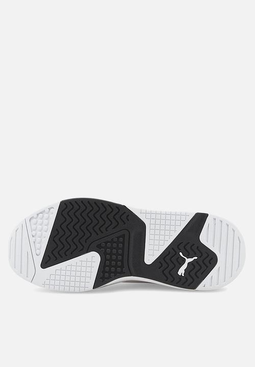 PUMA - X-ray² square signature - puma white-puma white-puma black-harbor mist