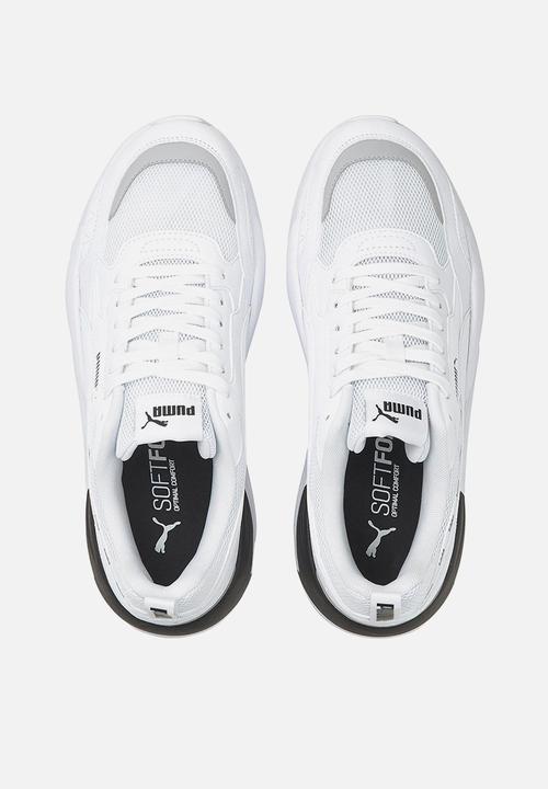 PUMA - X-ray² square signature - puma white-puma white-puma black-harbor mist