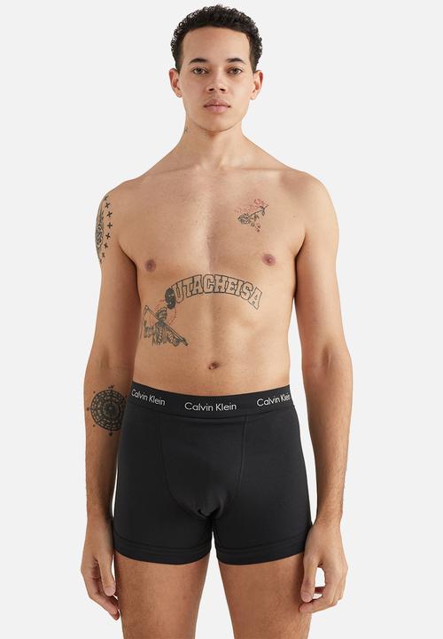 Calvin Klein - Trunk 3 pack - ocean storm/lime/signature blue