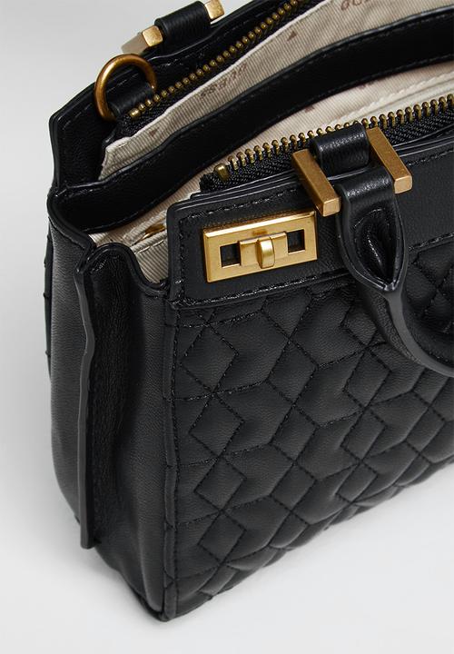 GUESS - Katey mini satchel - black 