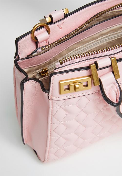 GUESS - Katey mini satchel - powder pink