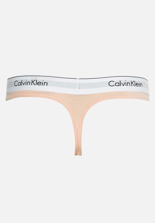 Calvin Klein - Thong modern cotton - peach melba