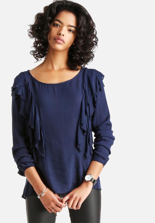 VILA - Sonny Ruffle Top