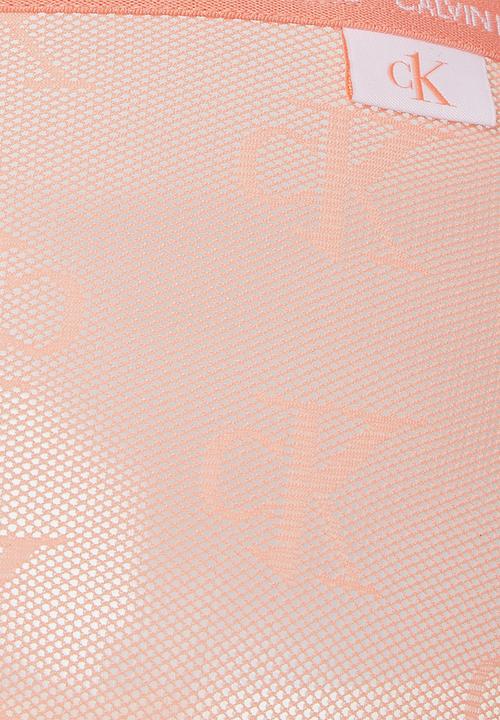 Calvin Klein - Ck one logo mesh - mellow orange