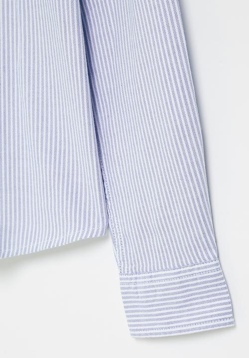 MANGO - Shirt oxford - blue