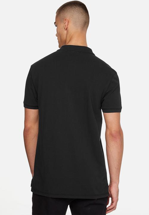 Calvin Klein - Monogram logo polo - ck black