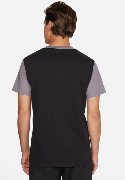 Calvin Klein - Colorblock tee - ck black
