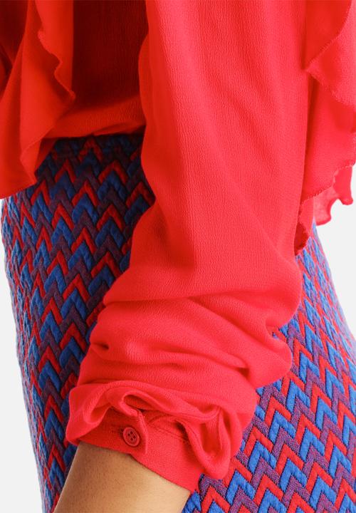 VILA - Sonny Ruffle Top
