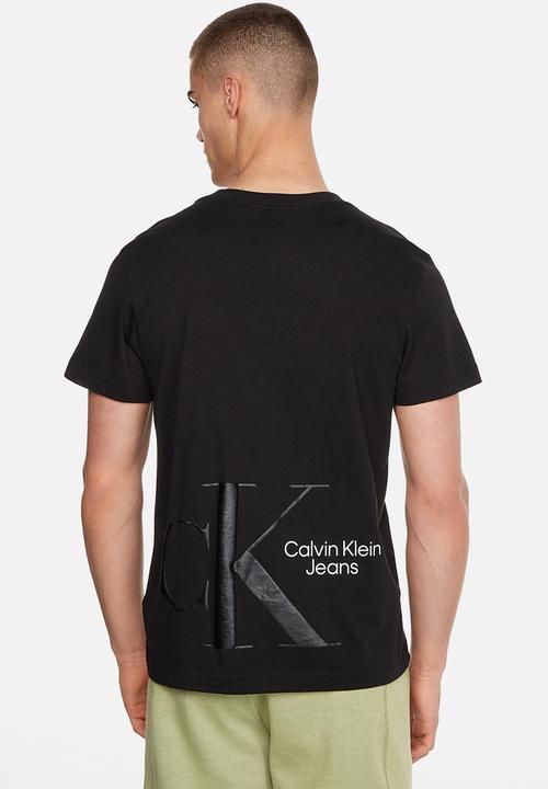 Calvin Klein - Dynamic ck back graphic tee - ck black