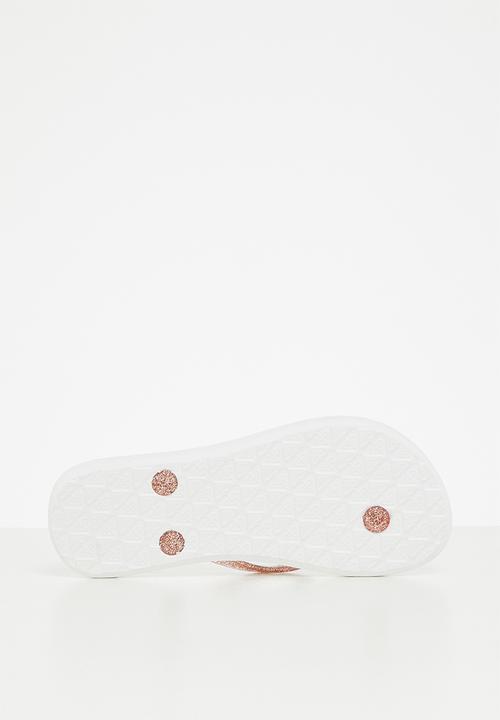 Roxy - Rg viva sparkle - white & metallic pink