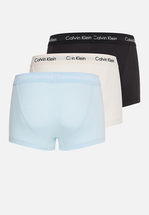 Calvin Klein - Low rise trunk 3 pack - multi 