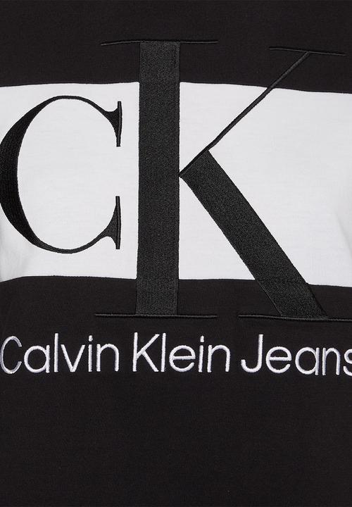 Calvin Klein - Blocking tee - black