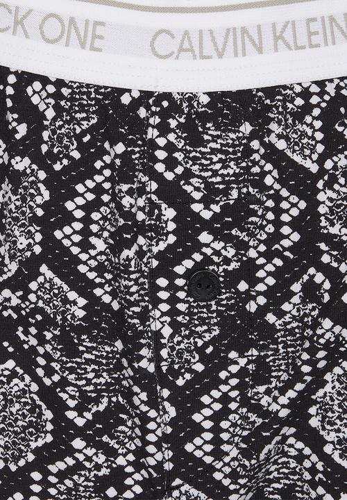 Calvin Klein - Ck one pj set - black/rattlesnake print 