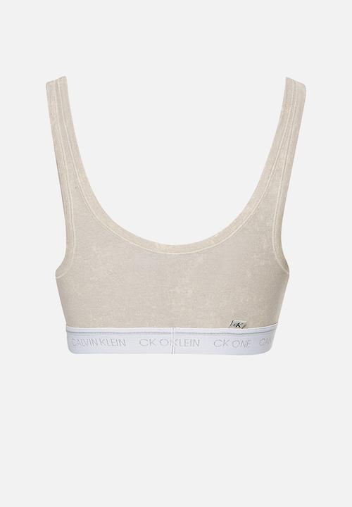 Calvin Klein - Unlined triangle - faded crescent moon