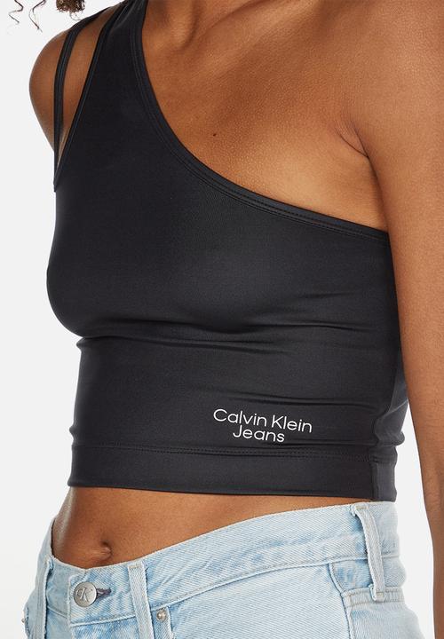 Calvin Klein - Double straps spandex top - black