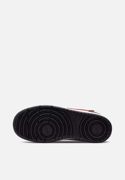 Nike - Court borough mid 2 (gs) - white/university red-black