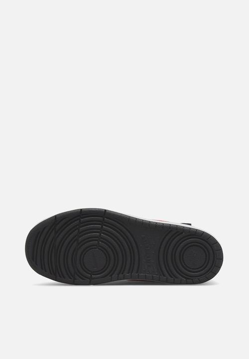 Nike - Court borough mid 2 (psv) - white/university red-black