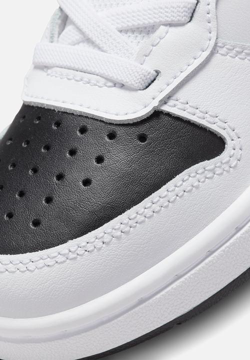 Nike - Court borough mid 2 (psv) - white/university red-black