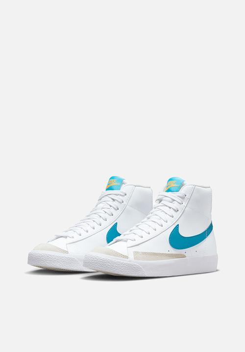 Nike - Nike blazer mid '77 - white/laser blue-yellow ochre-light bone