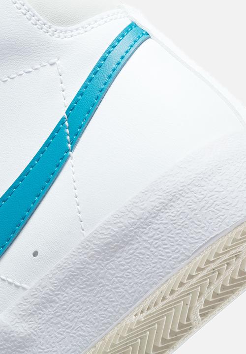 Nike - Nike blazer mid '77 - white/laser blue-yellow ochre-light bone