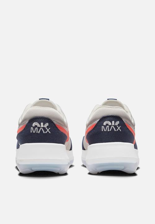 Nike - Nike air max motif - light bone/bright crimson-midnight navy