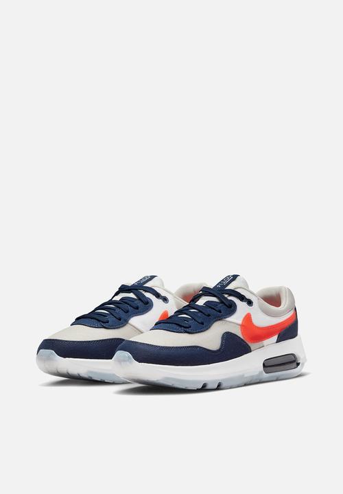 Nike - Nike air max motif - light bone/bright crimson-midnight navy