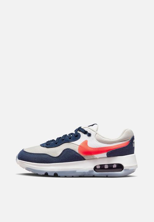 Nike - Nike air max motif - light bone/bright crimson-midnight navy