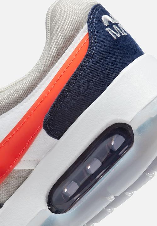 Nike - Nike air max motif - light bone/bright crimson-midnight navy