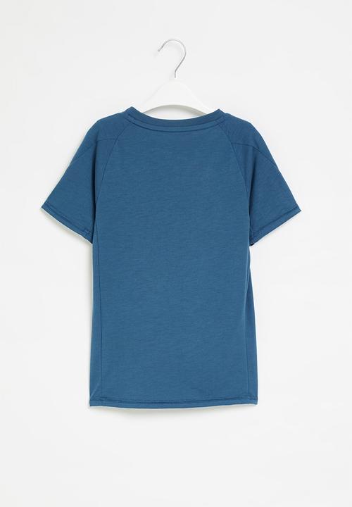 PUMA - Evostripe tee b - lake blue