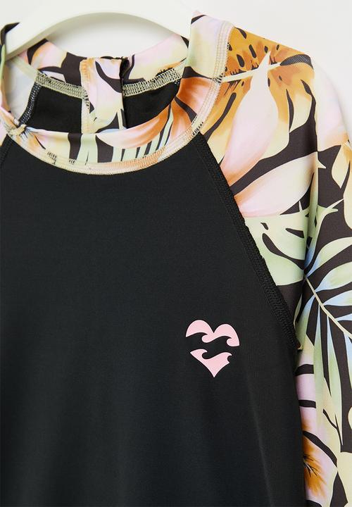 Billabong  - Postcards onepiece sunshirt - black