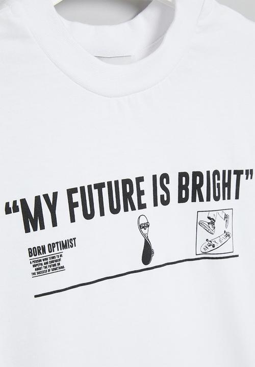 Superbalist - Printed tee - white