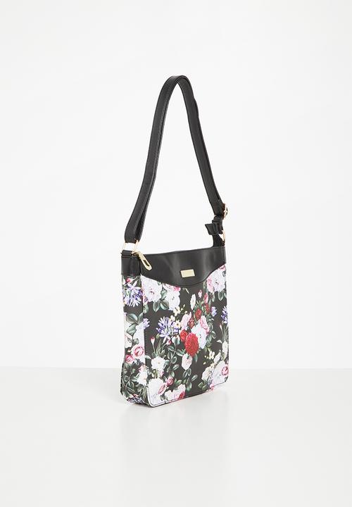 Pierre Cardin - Catalina n/s crossbody - floral black