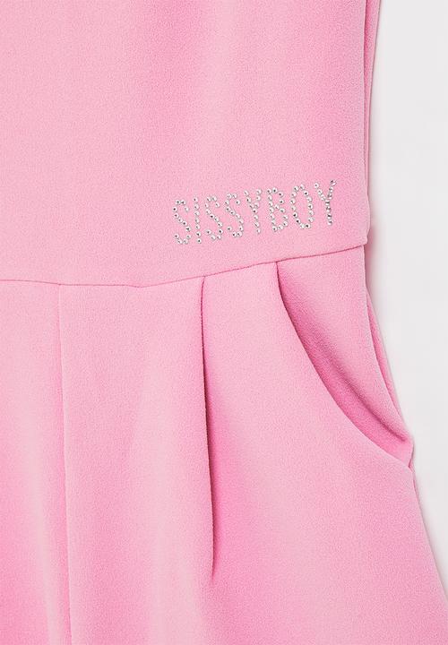 SISSY BOY - Playsuit with ruffle straps - prism pink