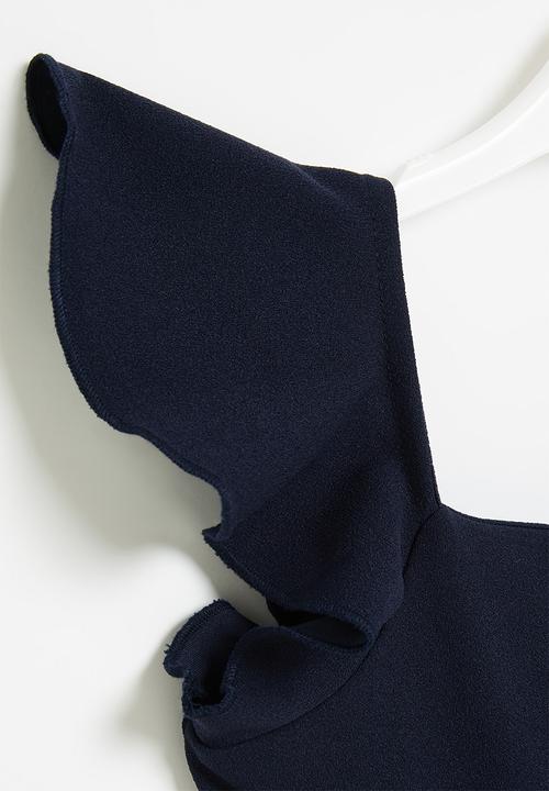 SISSY BOY - Playsuit with ruffle straps - navy