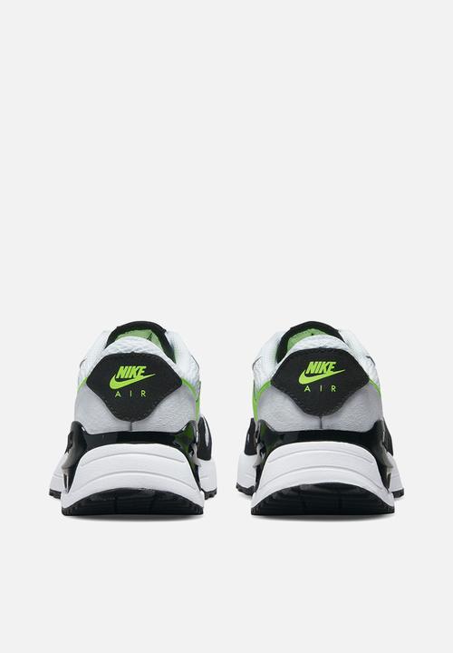 Nike - Air max systm (gs) - white/black-volt-pure platinum