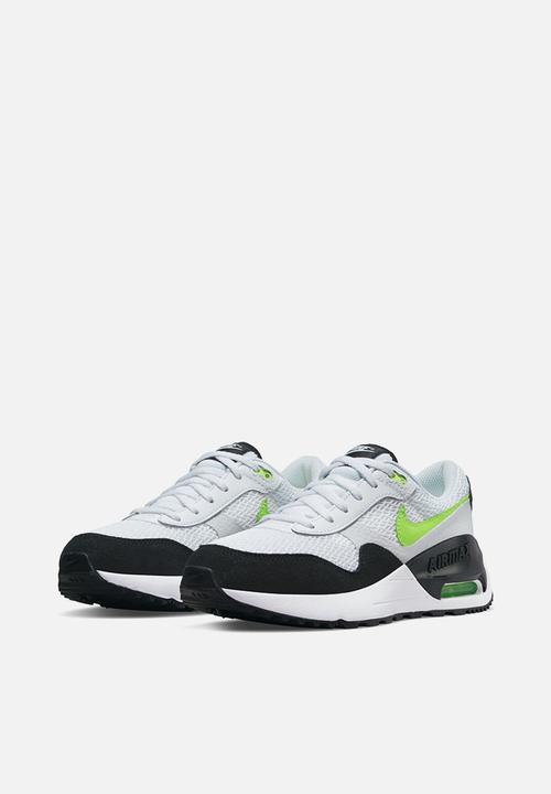 Nike - Air max systm (gs) - white/black-volt-pure platinum