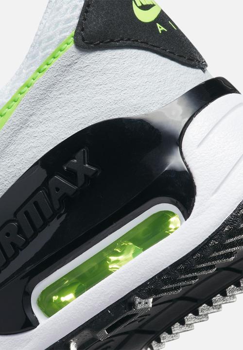 Nike - Air max systm (gs) - white/black-volt-pure platinum