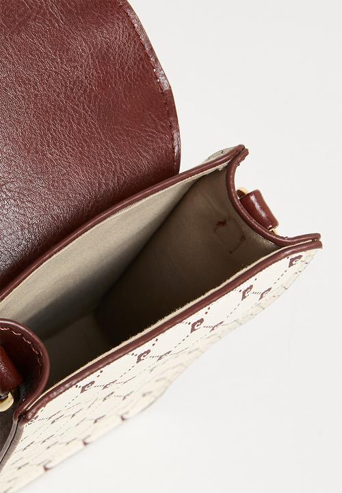 Pierre Cardin - Pc mini crossbody - cream brown