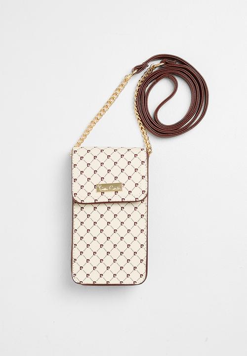 Pierre Cardin - Pc mini crossbody - cream brown