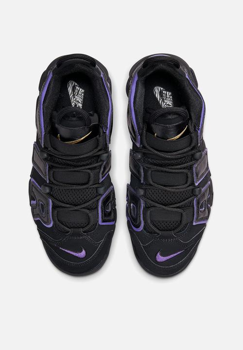 Nike - Nike air more uptempo fa22 gs - black/black-white-metallic gold