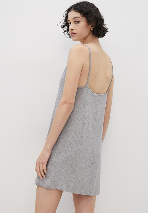 Superbalist - Knit night dress - grey melange