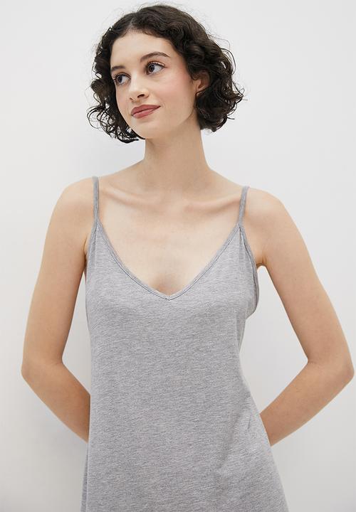 Superbalist - Knit night dress - grey melange