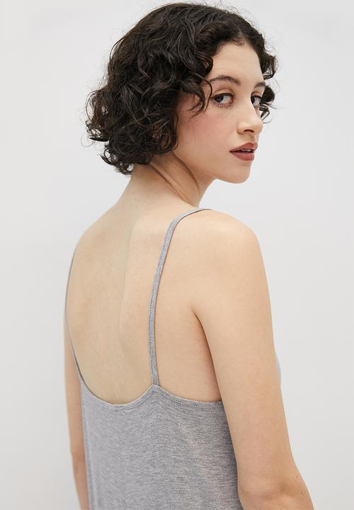 Superbalist - Knit night dress - grey melange