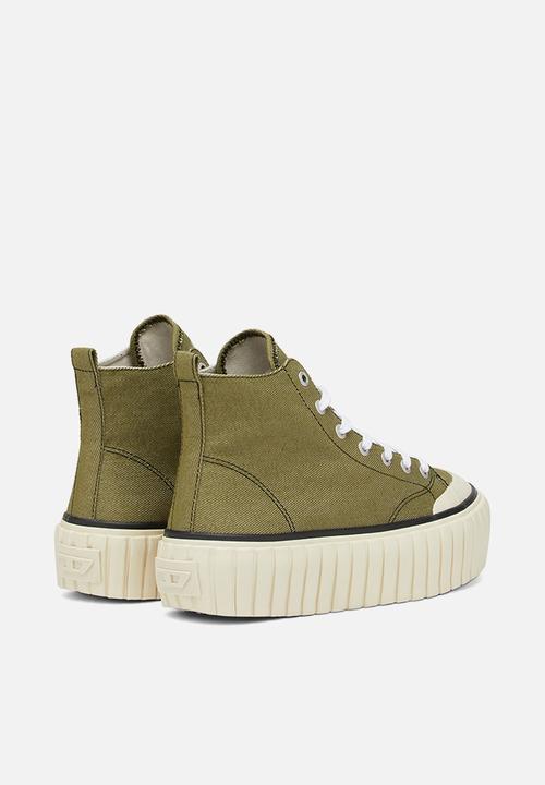 Diesel  - S-hanami mid w - green-white