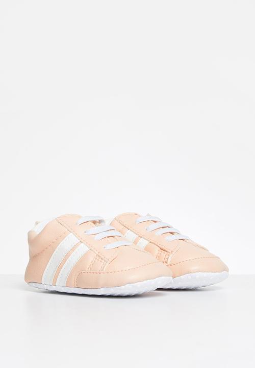 Pop Candy - Baby boys sneaker - pink & white