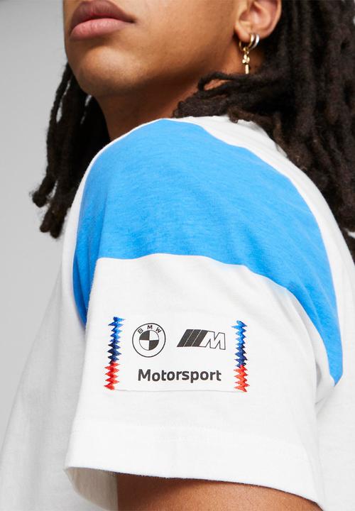 PUMA - BMW mms assembly graphic tee - puma white