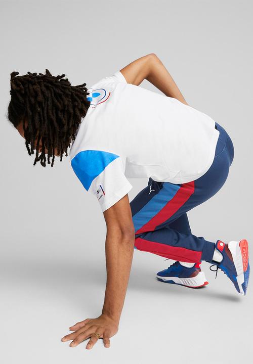 PUMA - BMW mms assembly graphic tee - puma white